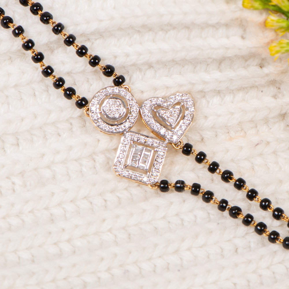 hand diamond Mangal sutra