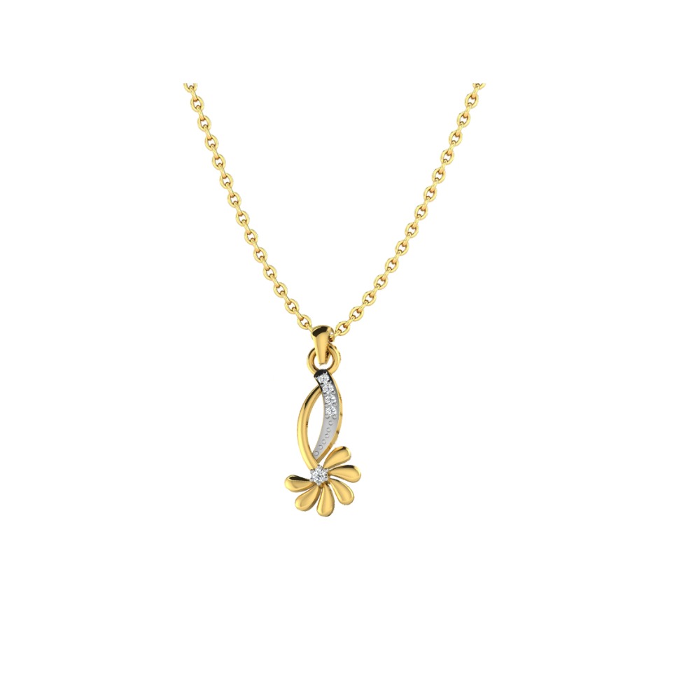 ladies gold pendent