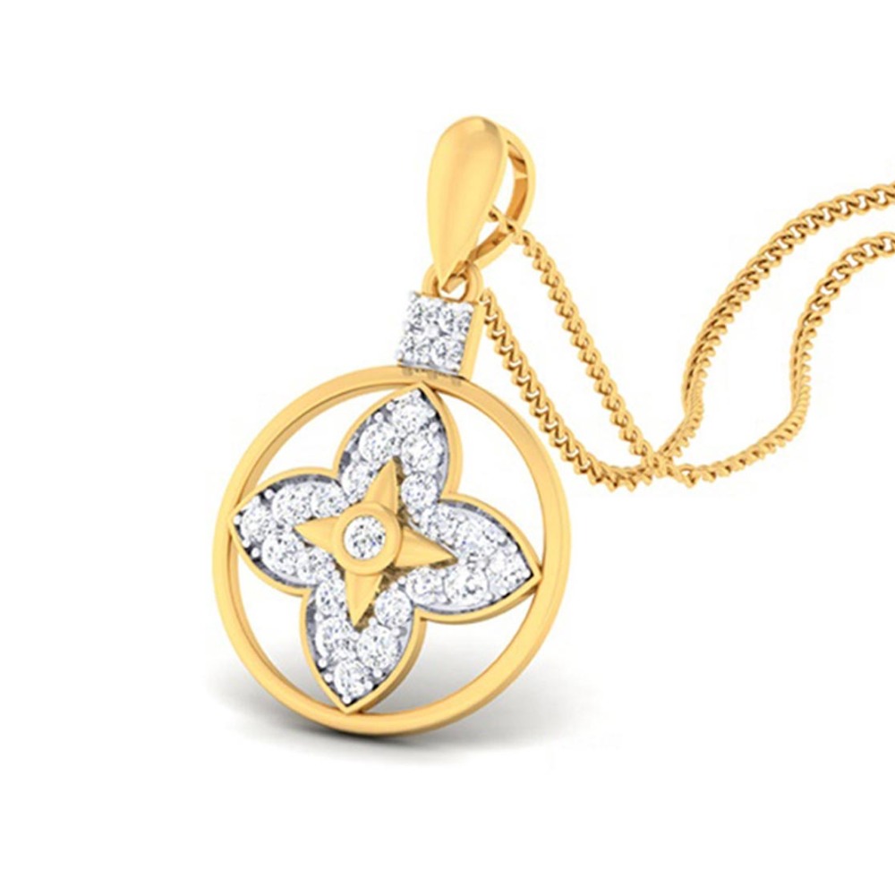 floral pendant set