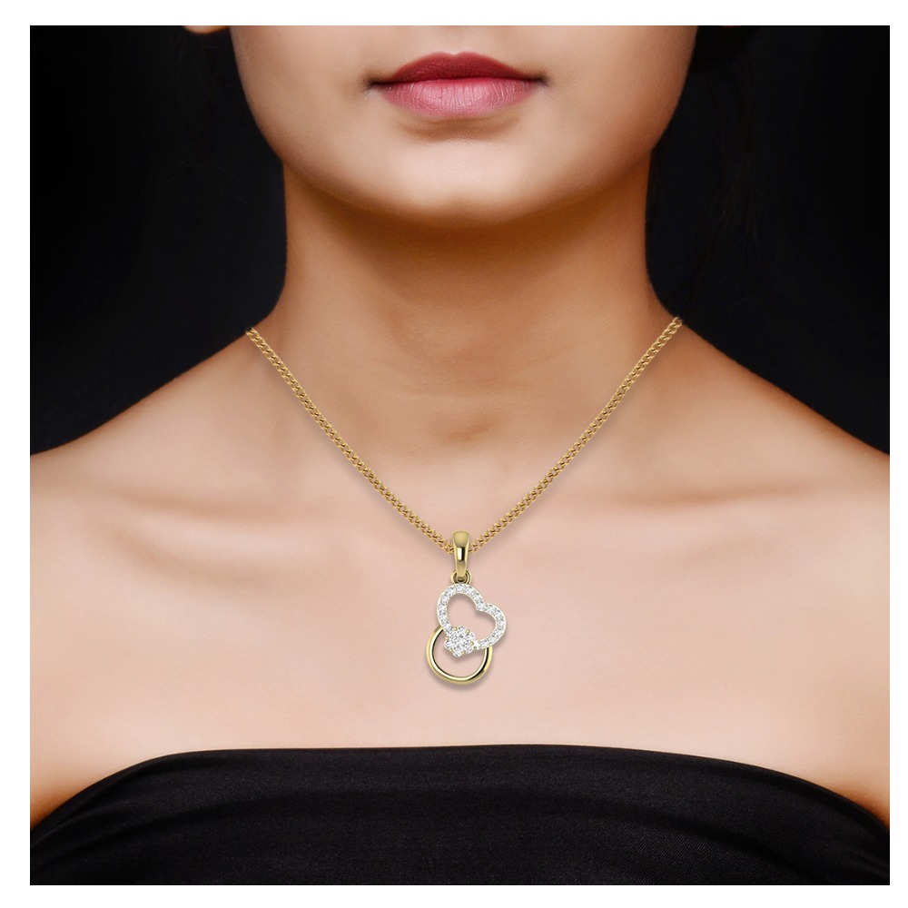 girlish diamond pendent - Image 2