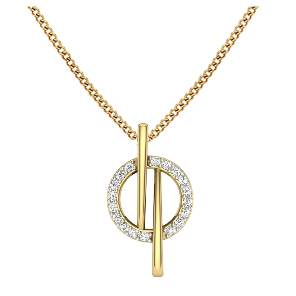 simple round pendent