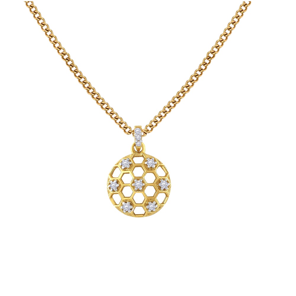 net jali style pendent