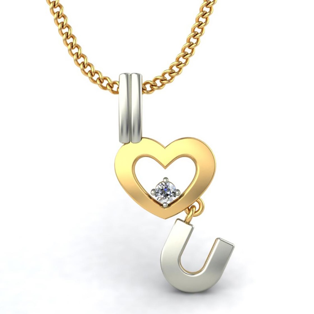 i heart you infinite pendant