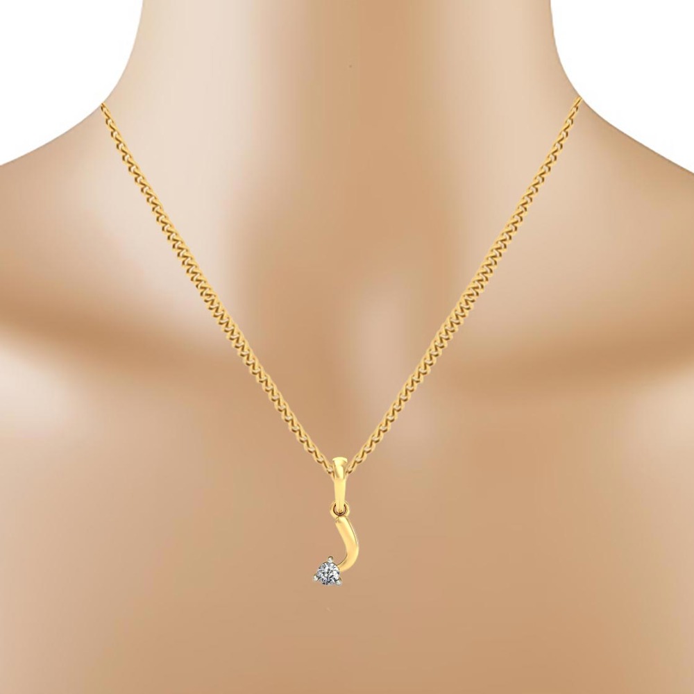 delicate curve pendant - Image 2