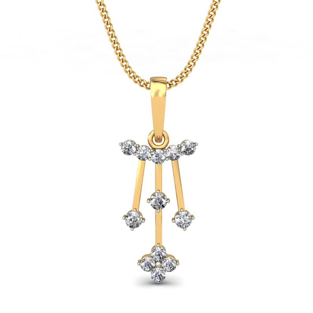 charming diamond  pendant