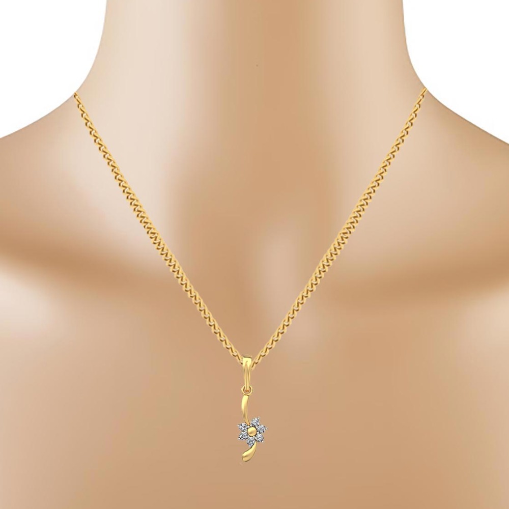 swizzle diamond pendant - Image 2