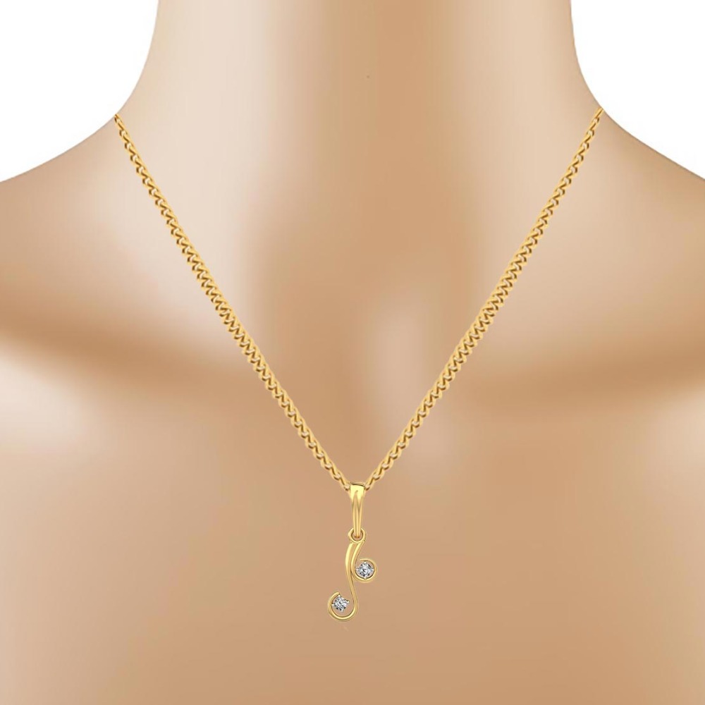 delicate curves pendant - Image 2