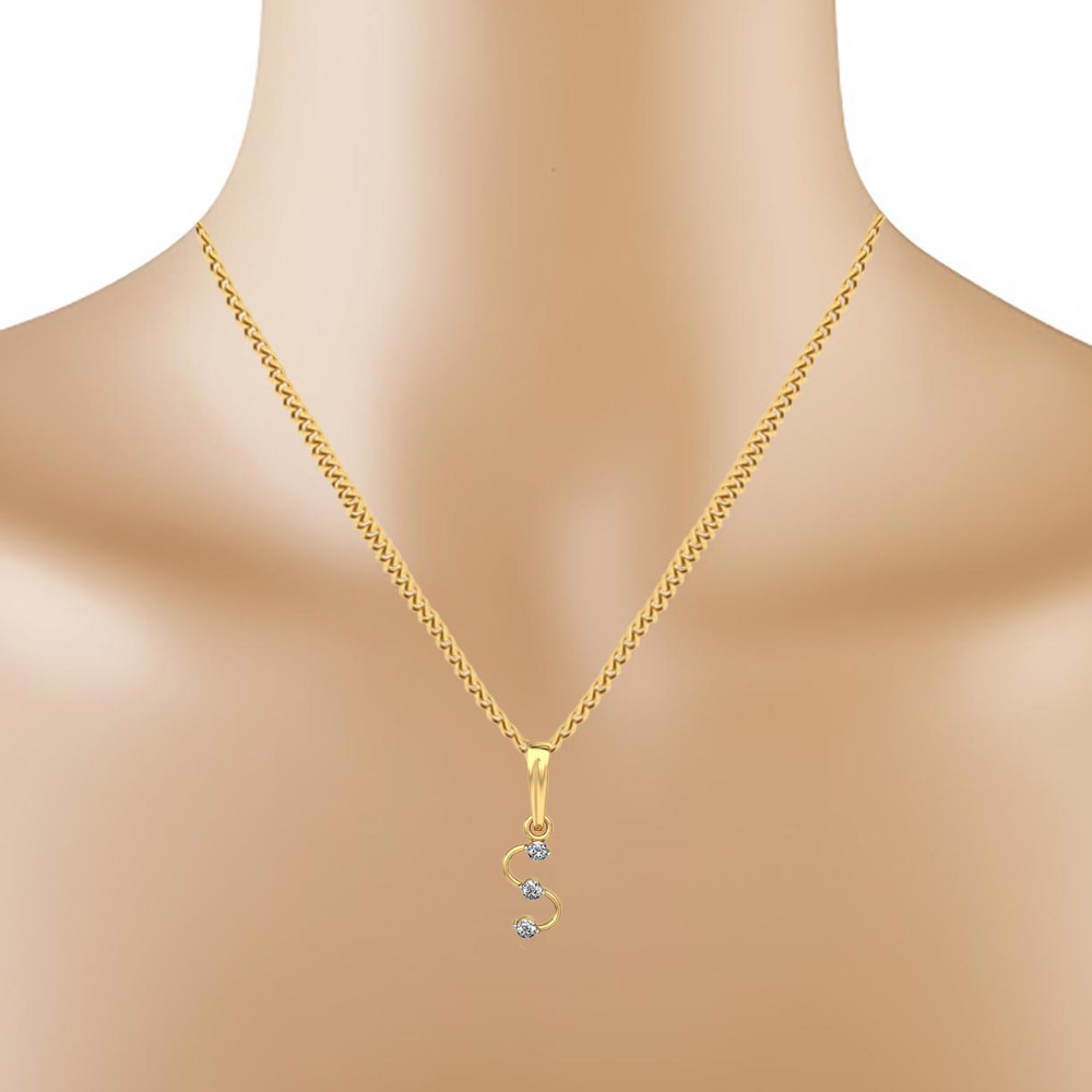 delicate curve pendant - Image 2