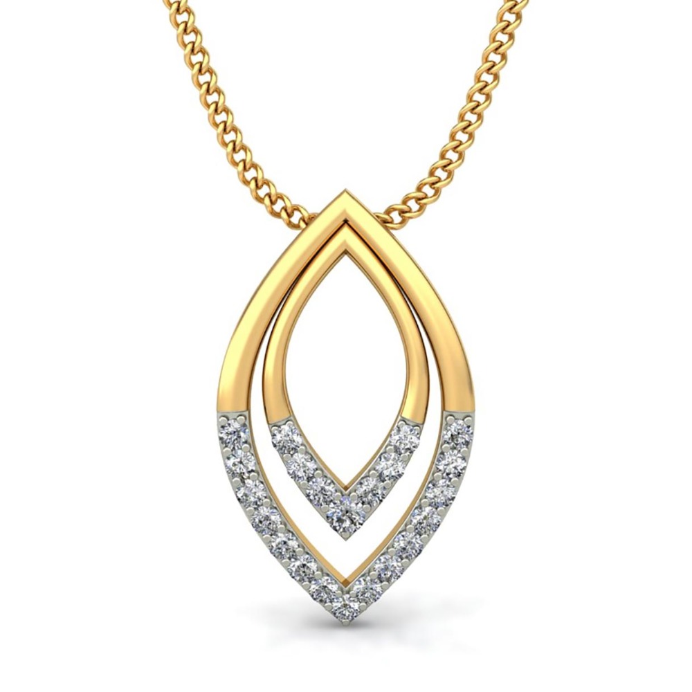 twin curves pendant