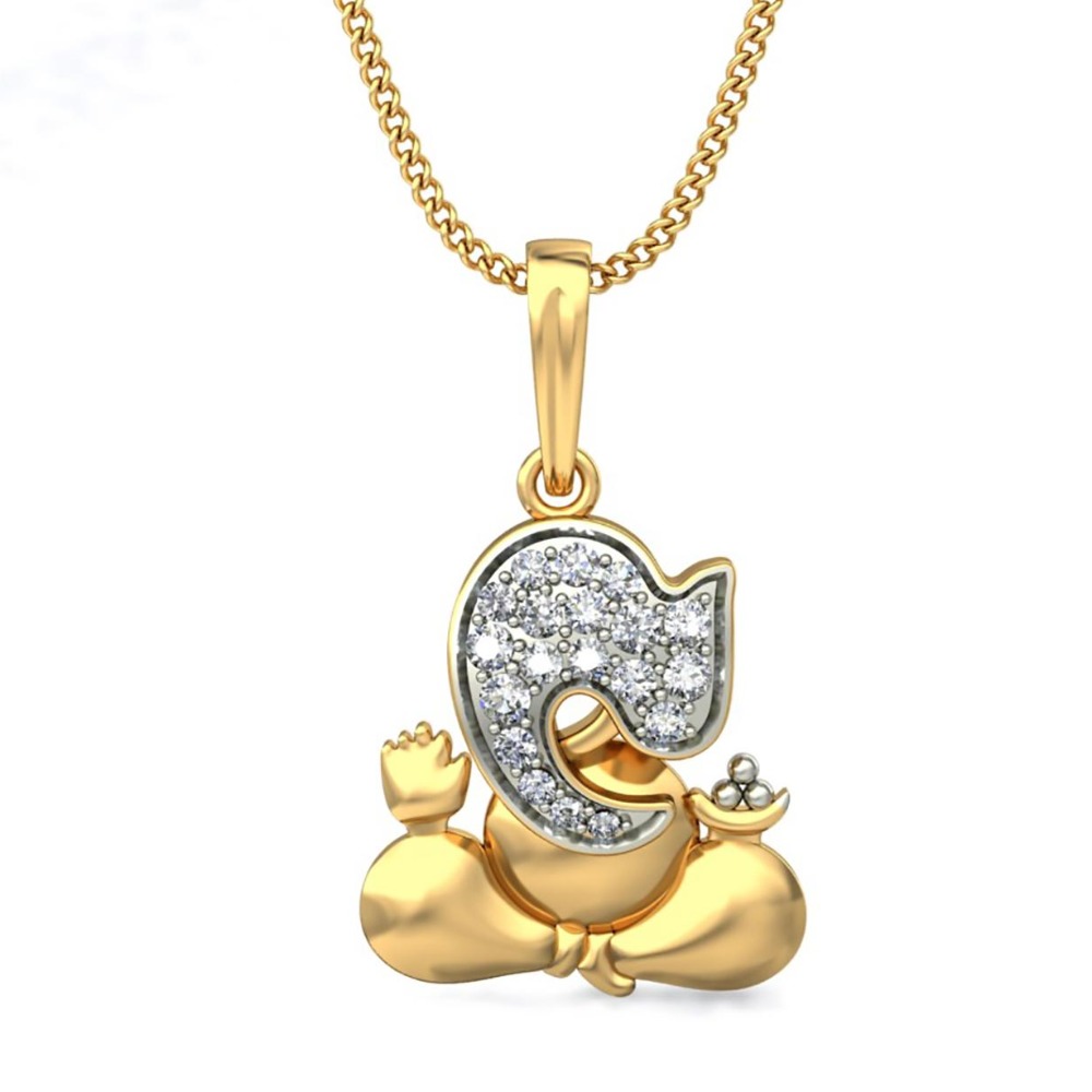 classic ganesha pendant