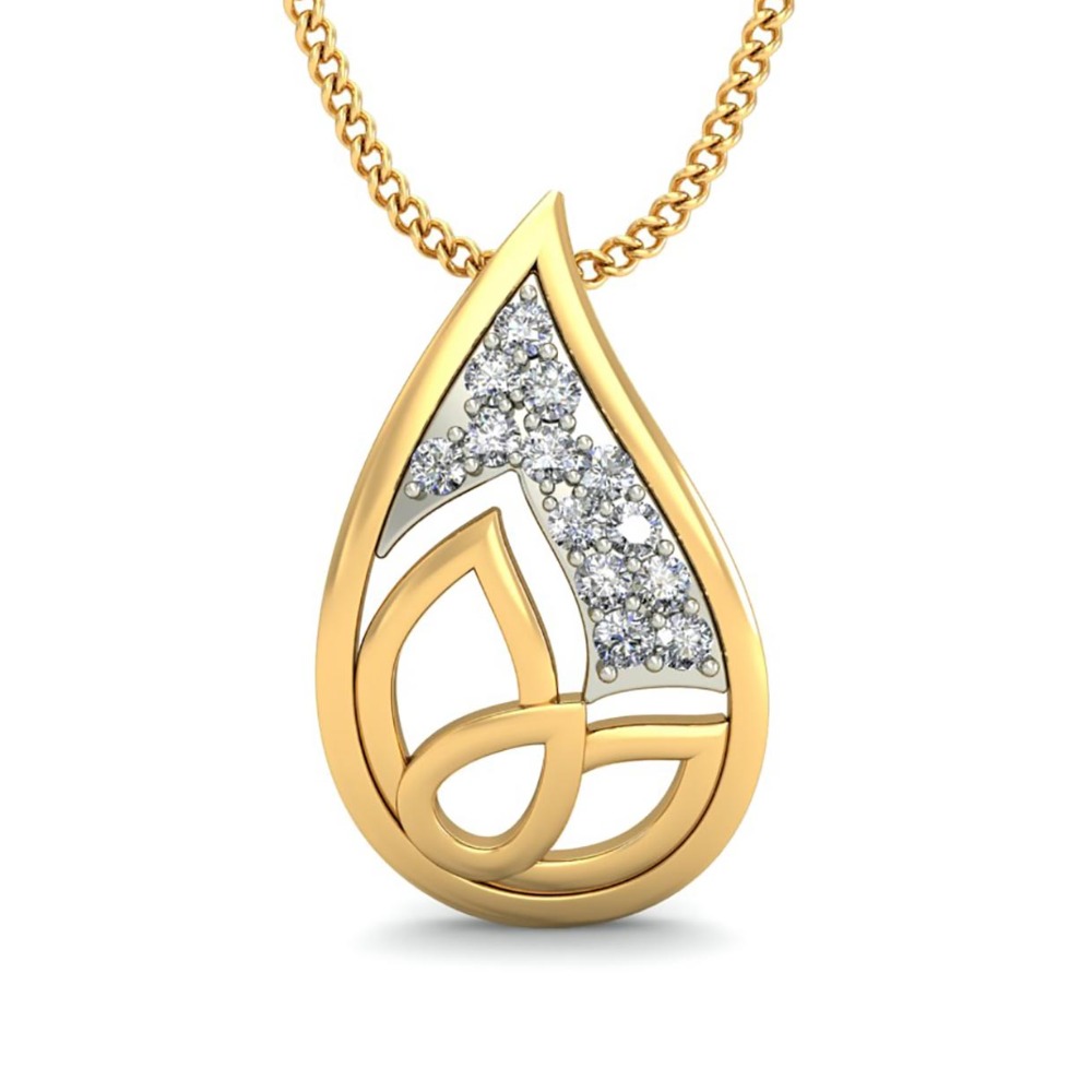 fancy curves pendant