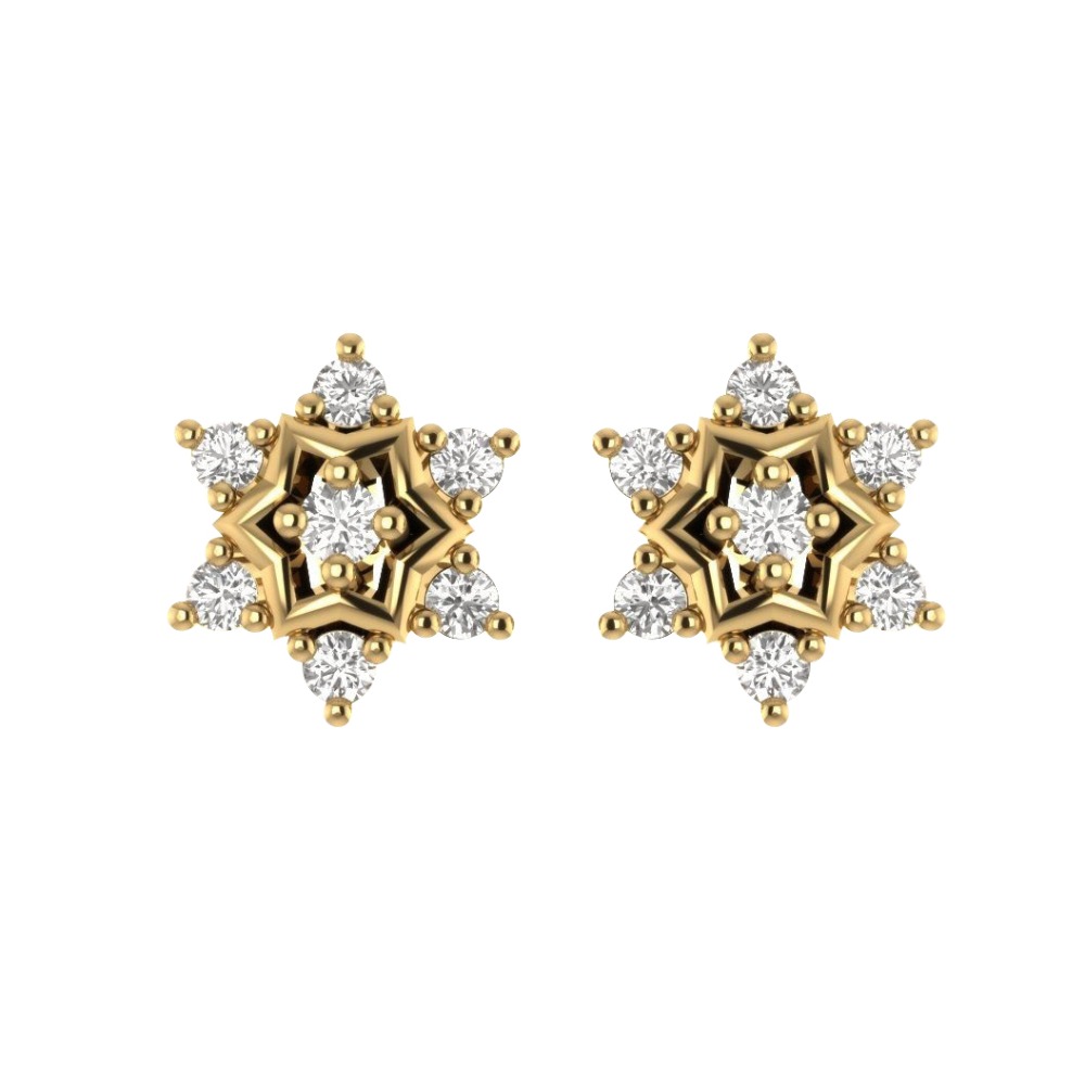 star diamond studs