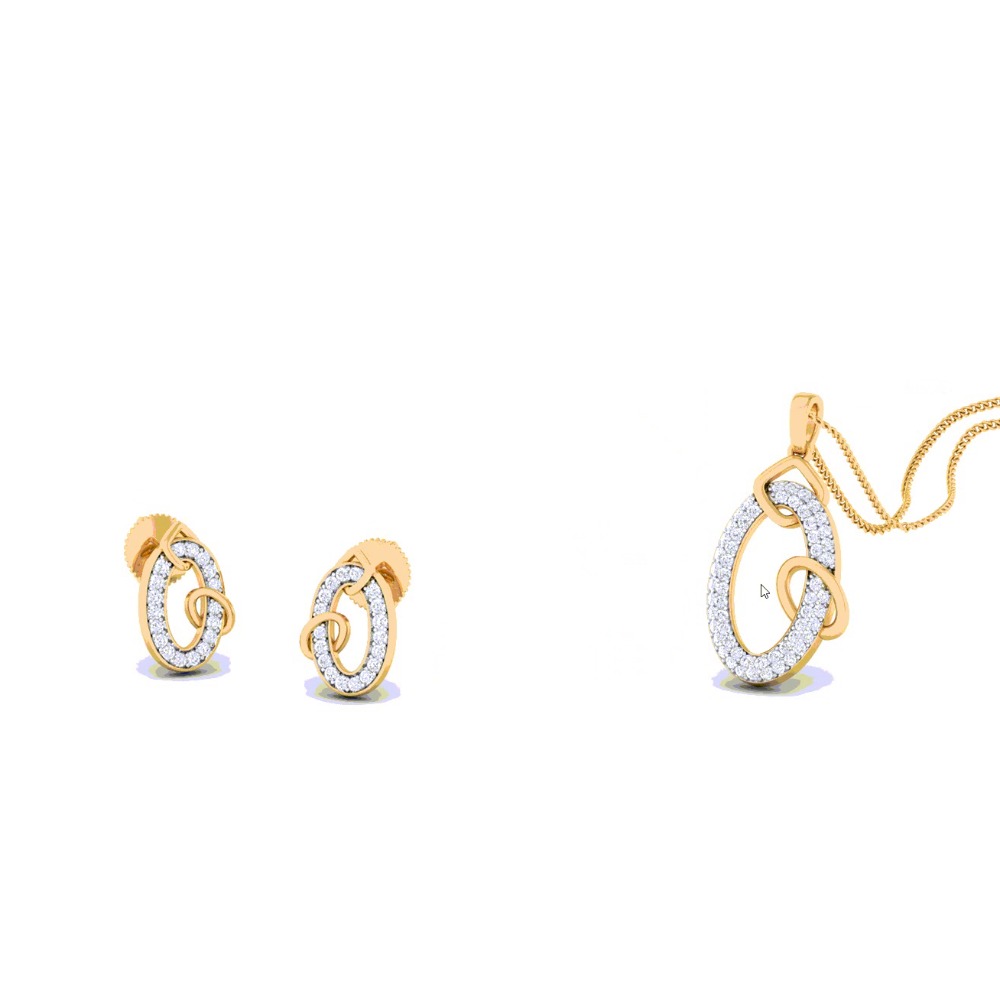fancy curves pendant