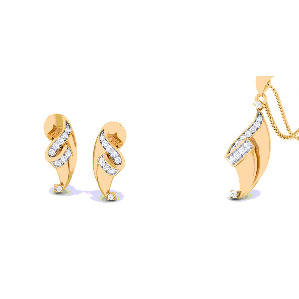 diamond pendant set