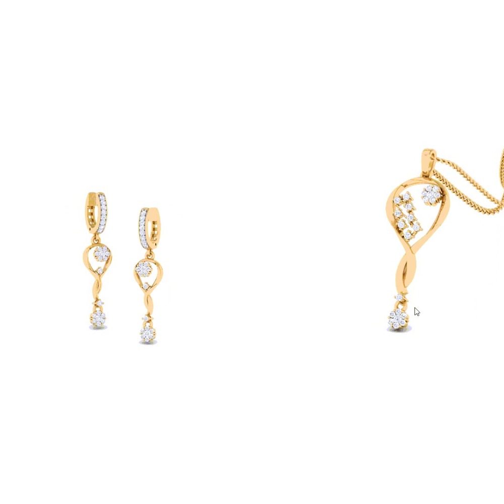 fancy pendant set