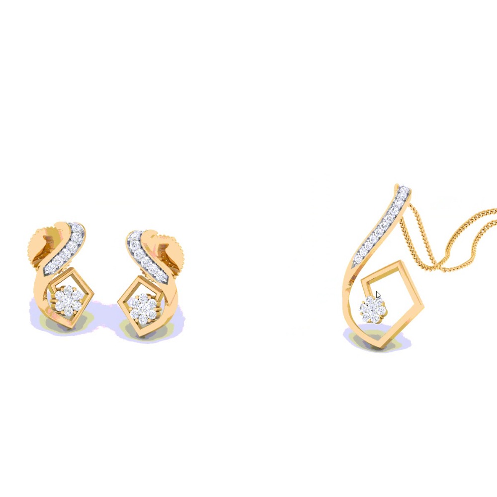fancy curves pendant