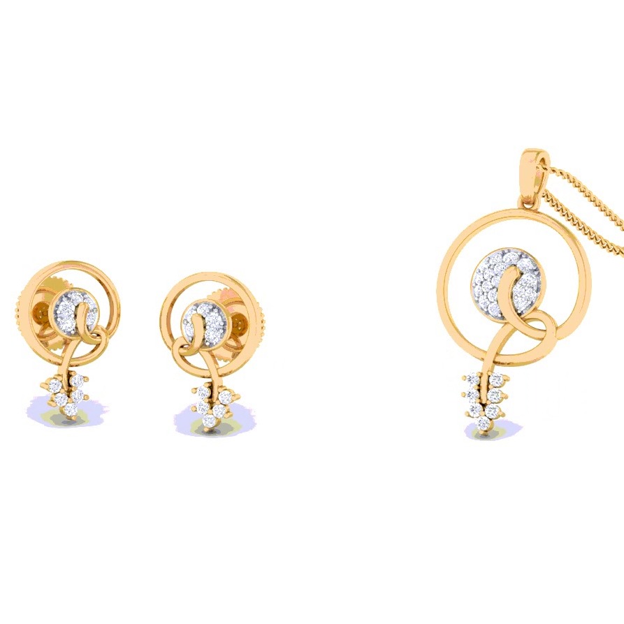 fancy curves pendant