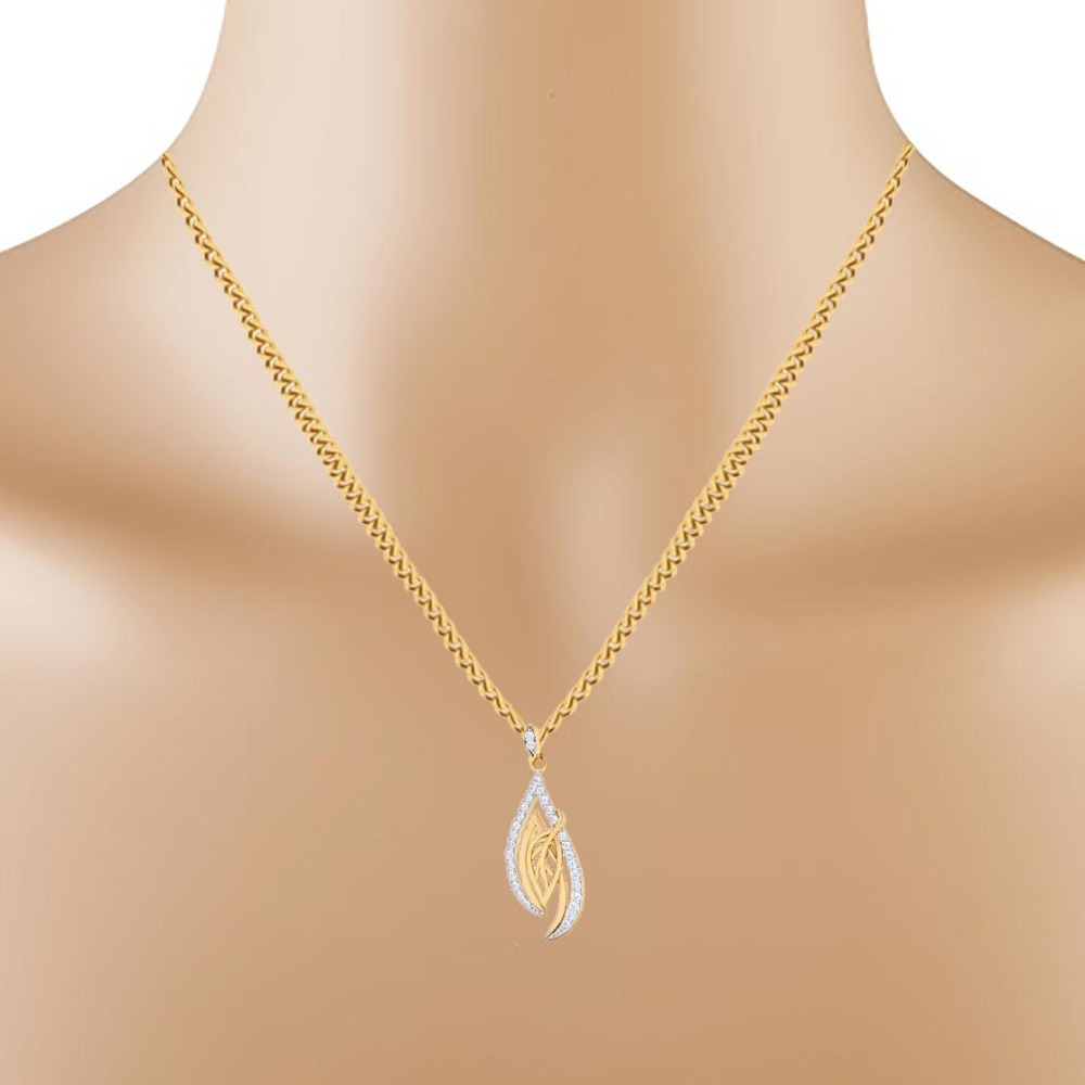 diamond pendent set - Image 2
