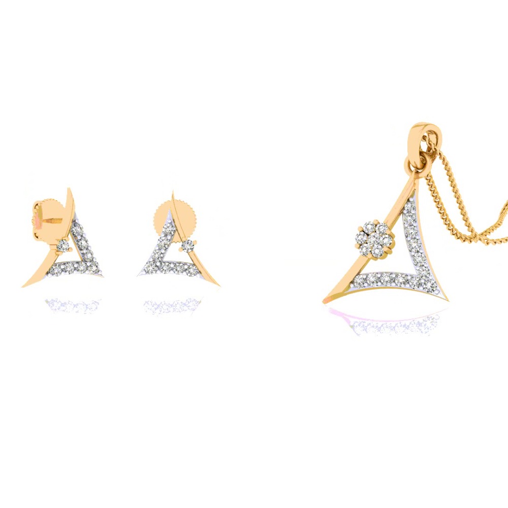 delicate pendant set