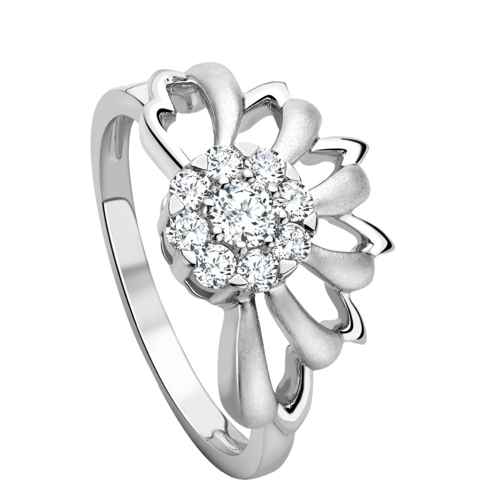 14KT LEAVES RING