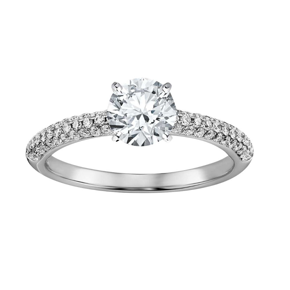 14KT ROUND RING