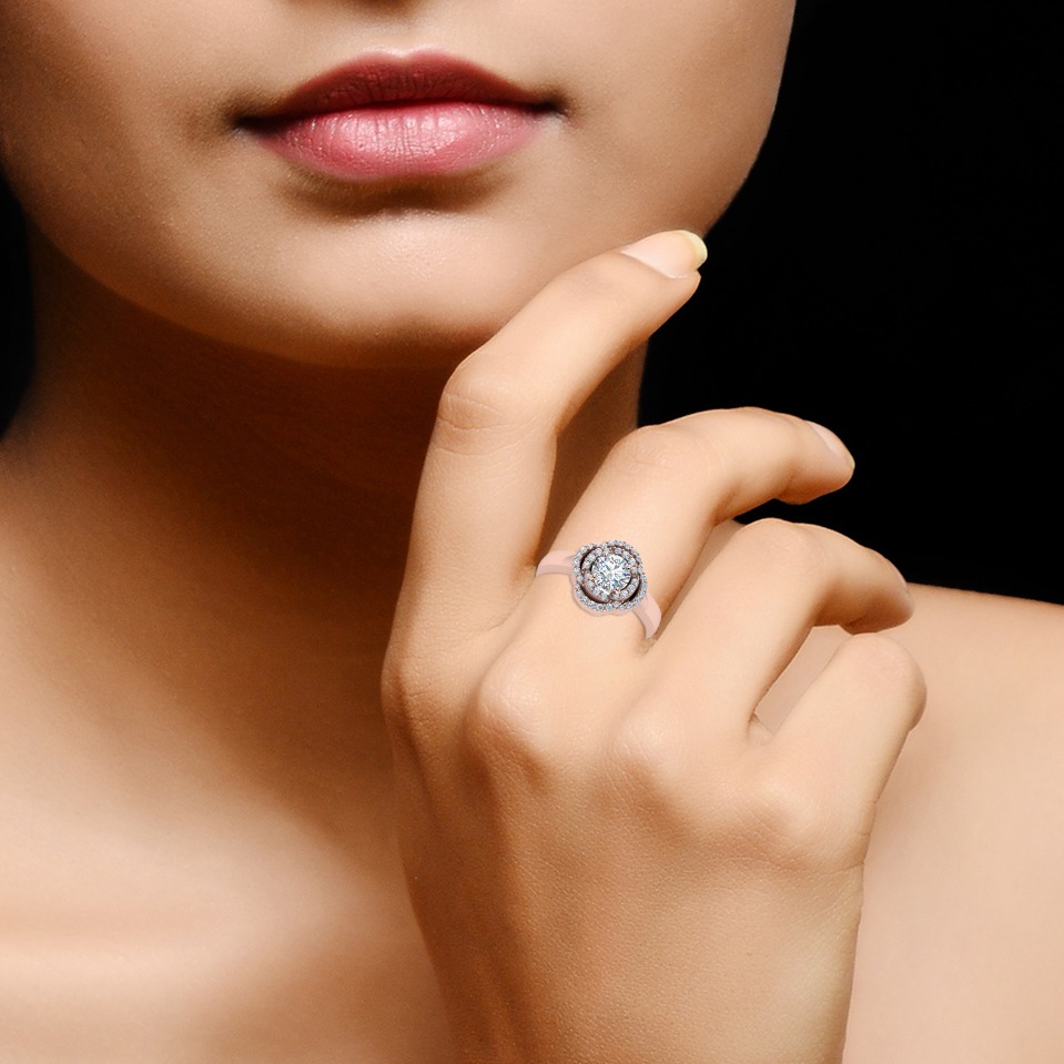 14KT ROSE GOLD RING - Image 2