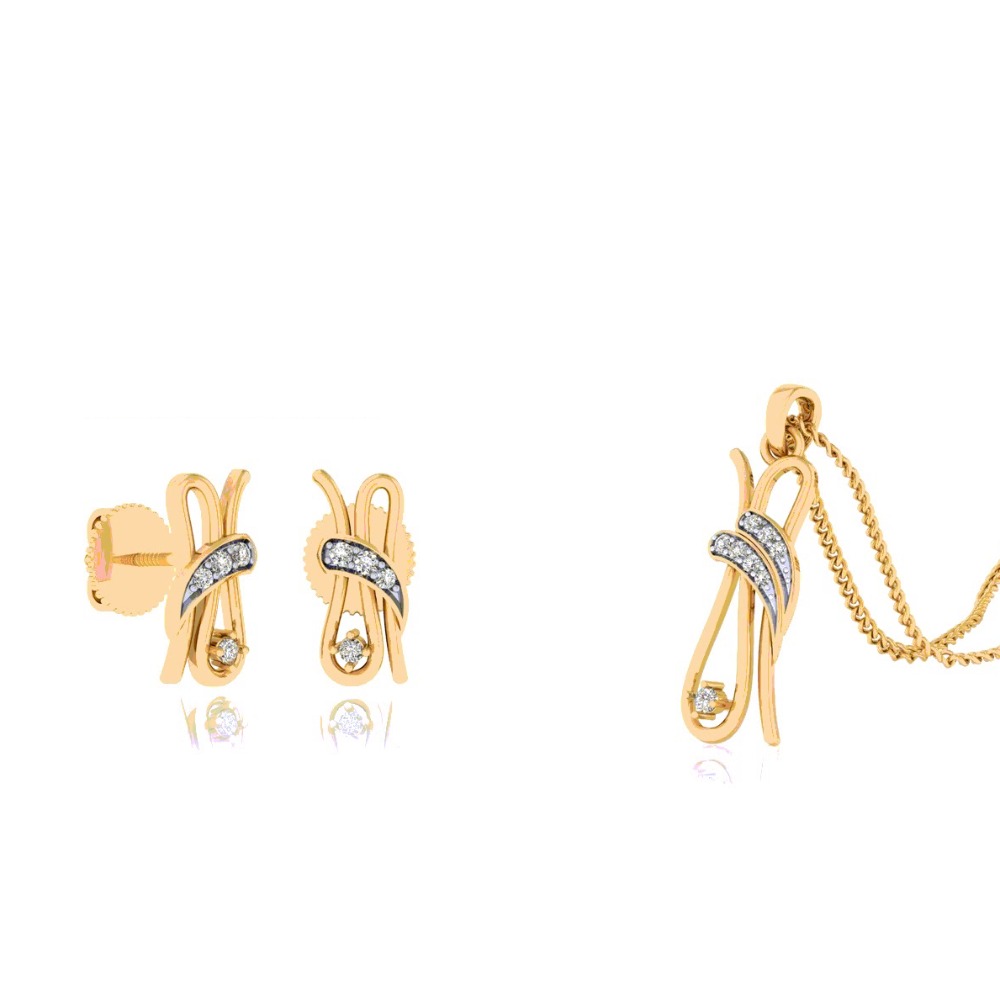 delicate pendant set