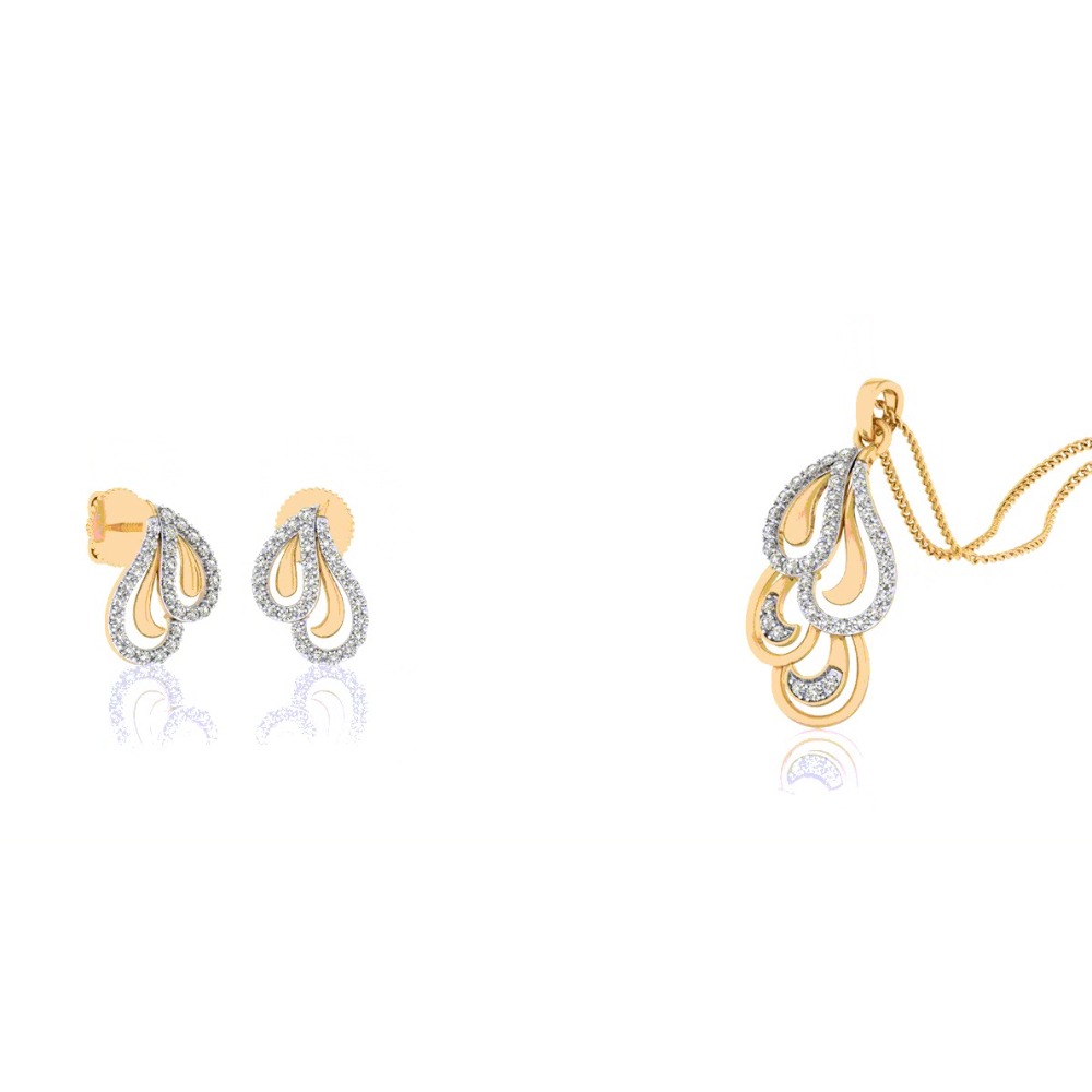 fancy curves pendant