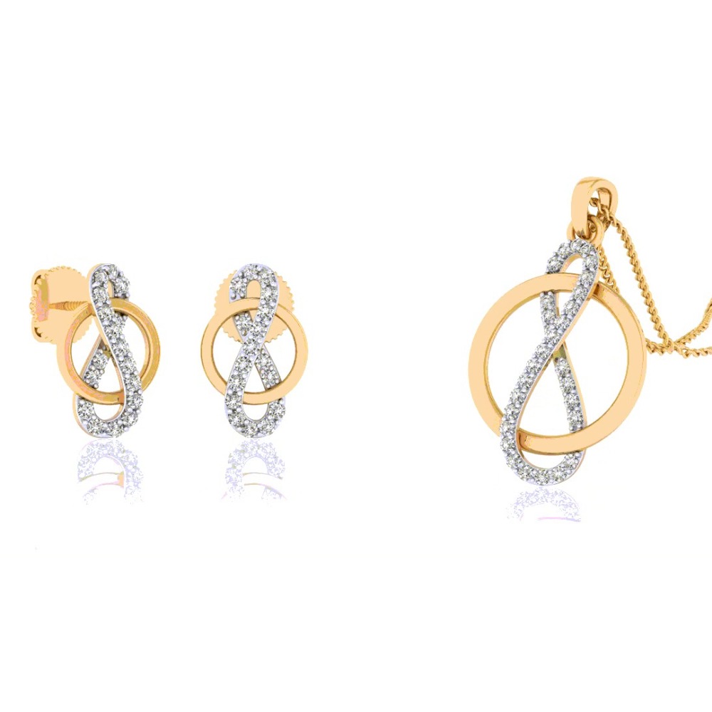 INFINITY PENDANT SET