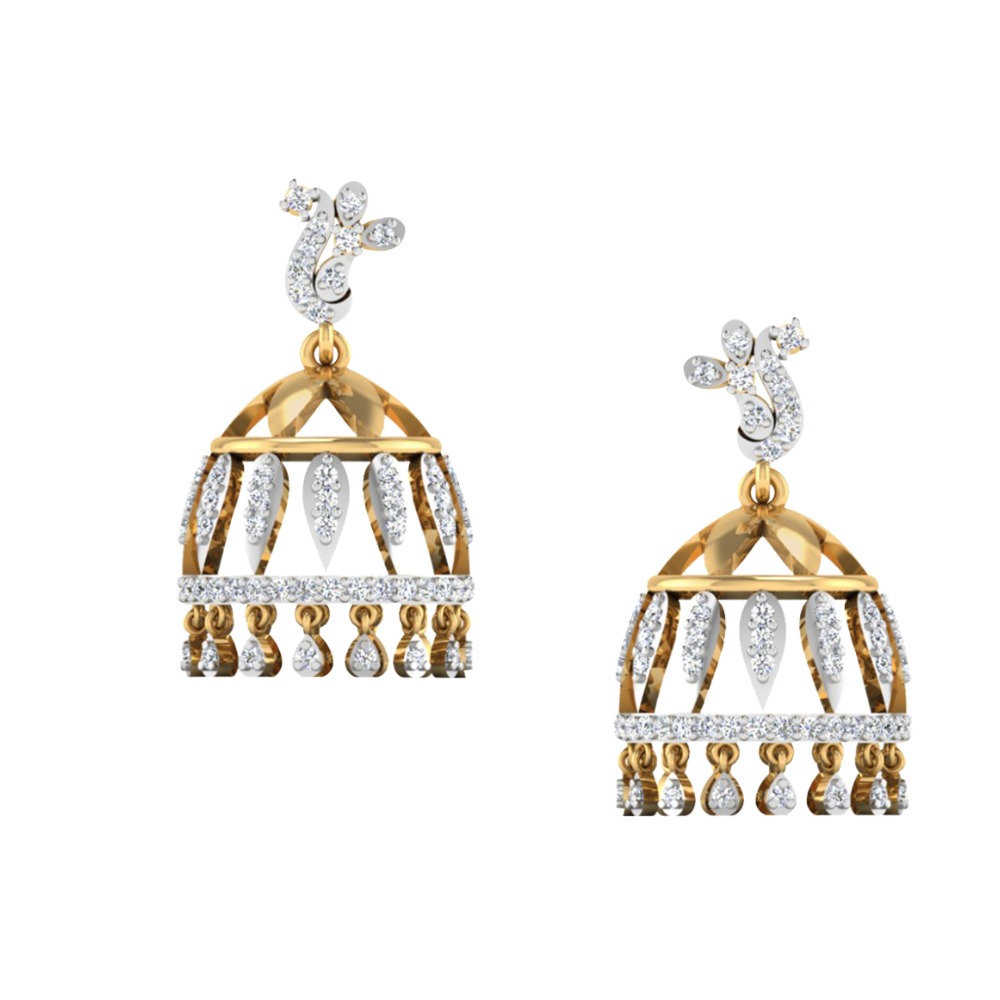 diamond jhumki