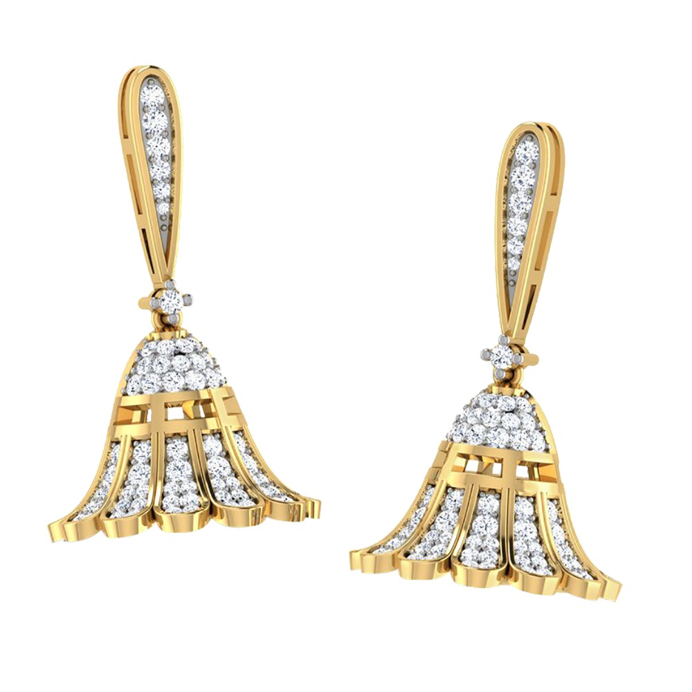 gold small jhumki
