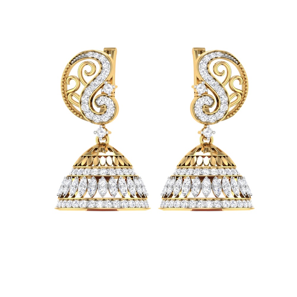 ladies small jhumki