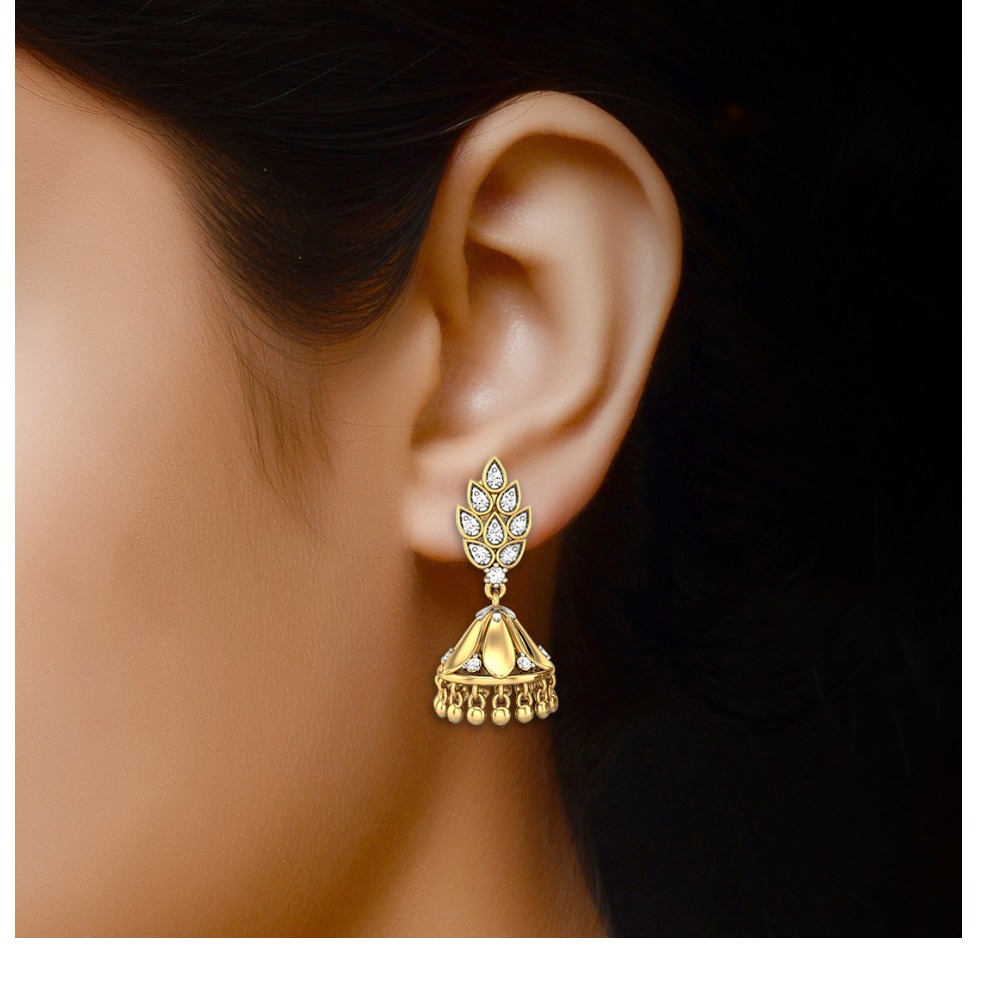 gold diamond jumkis - Image 2