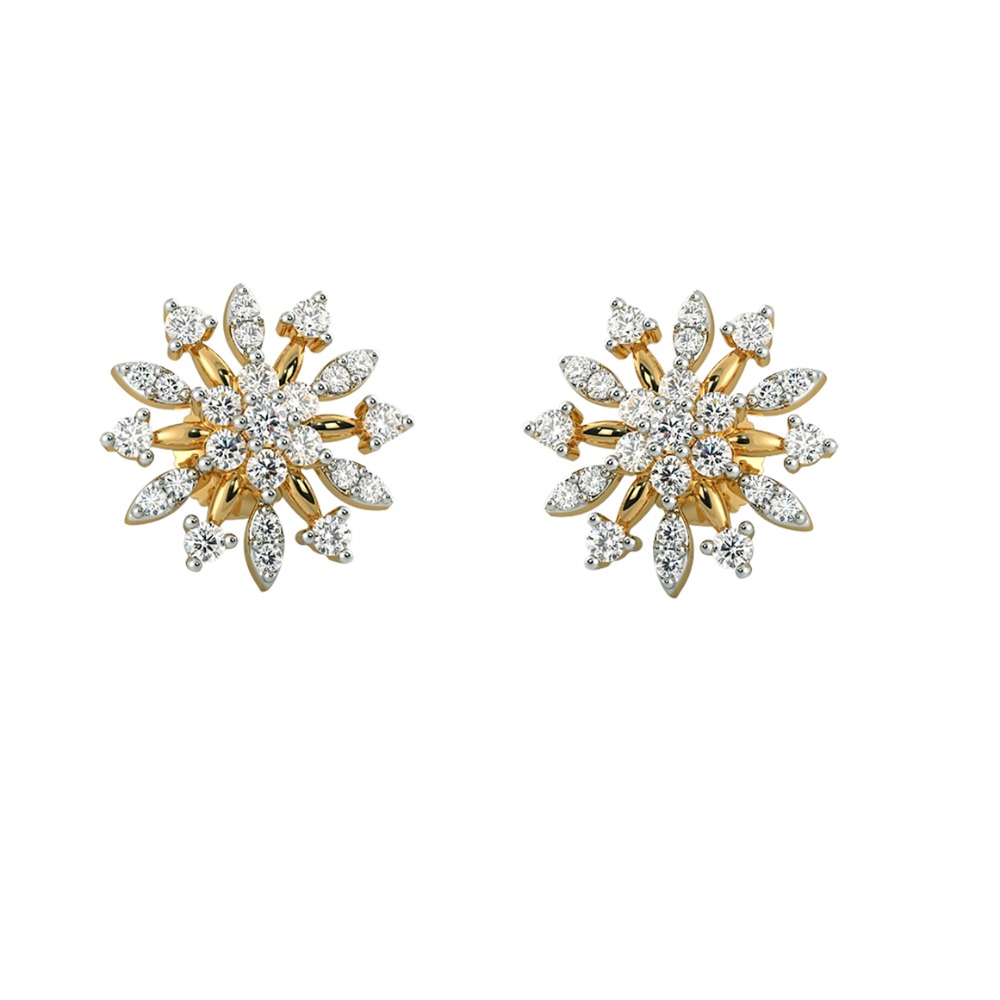 ladies gold studs