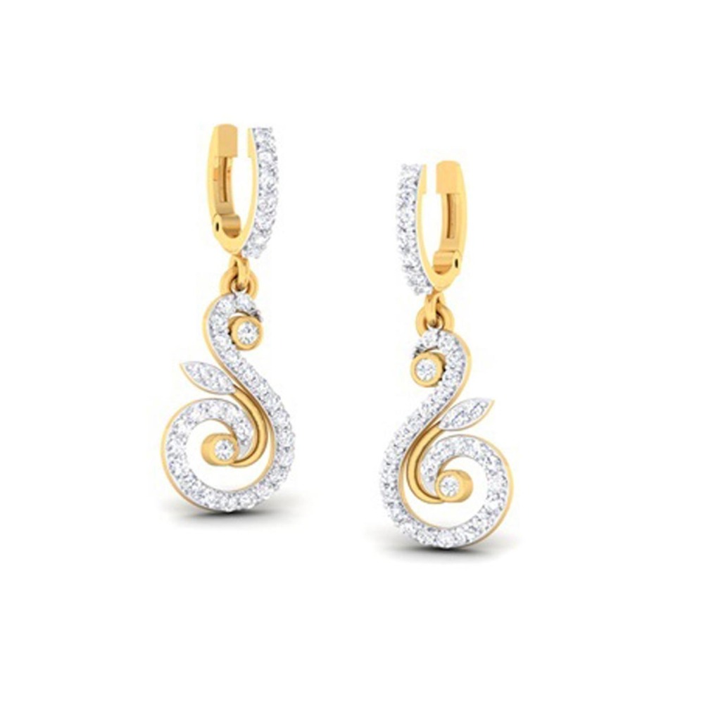 duck shape bali earring