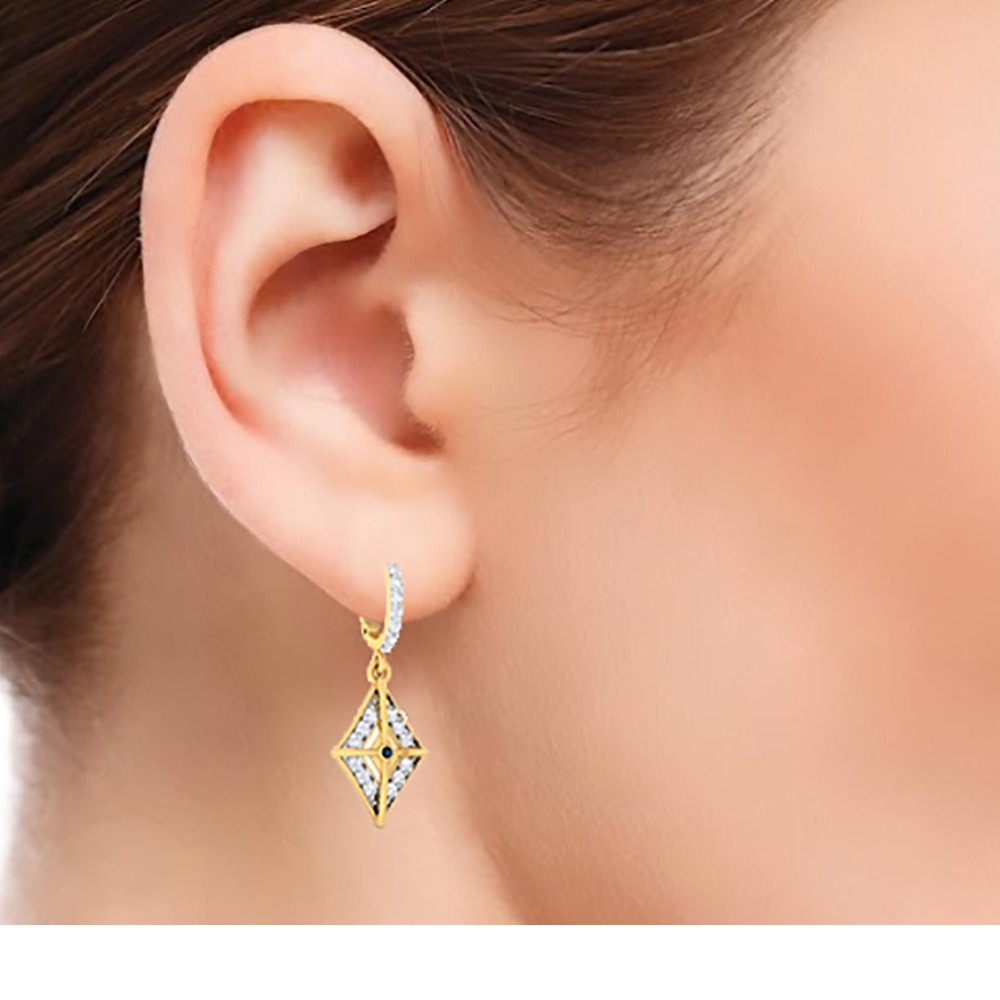 GOLD DIAMOND EARRING