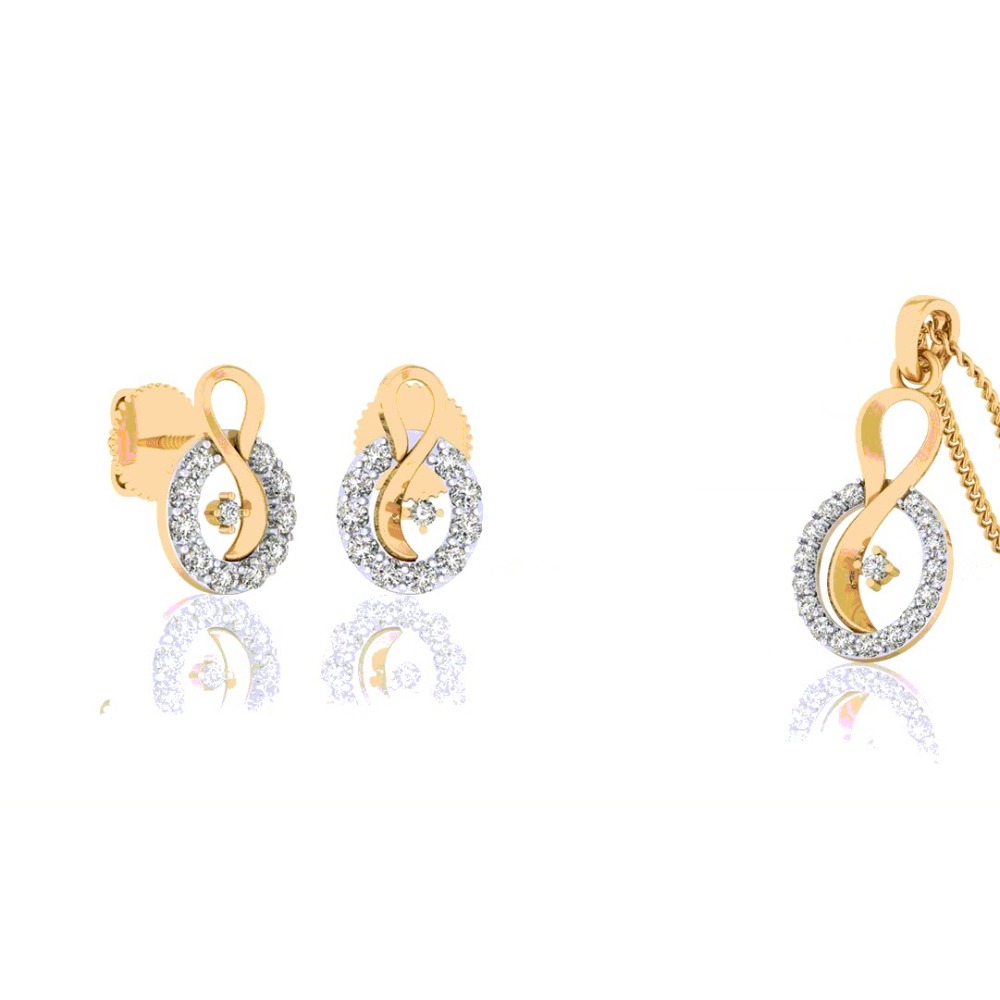 fancy curves pendant