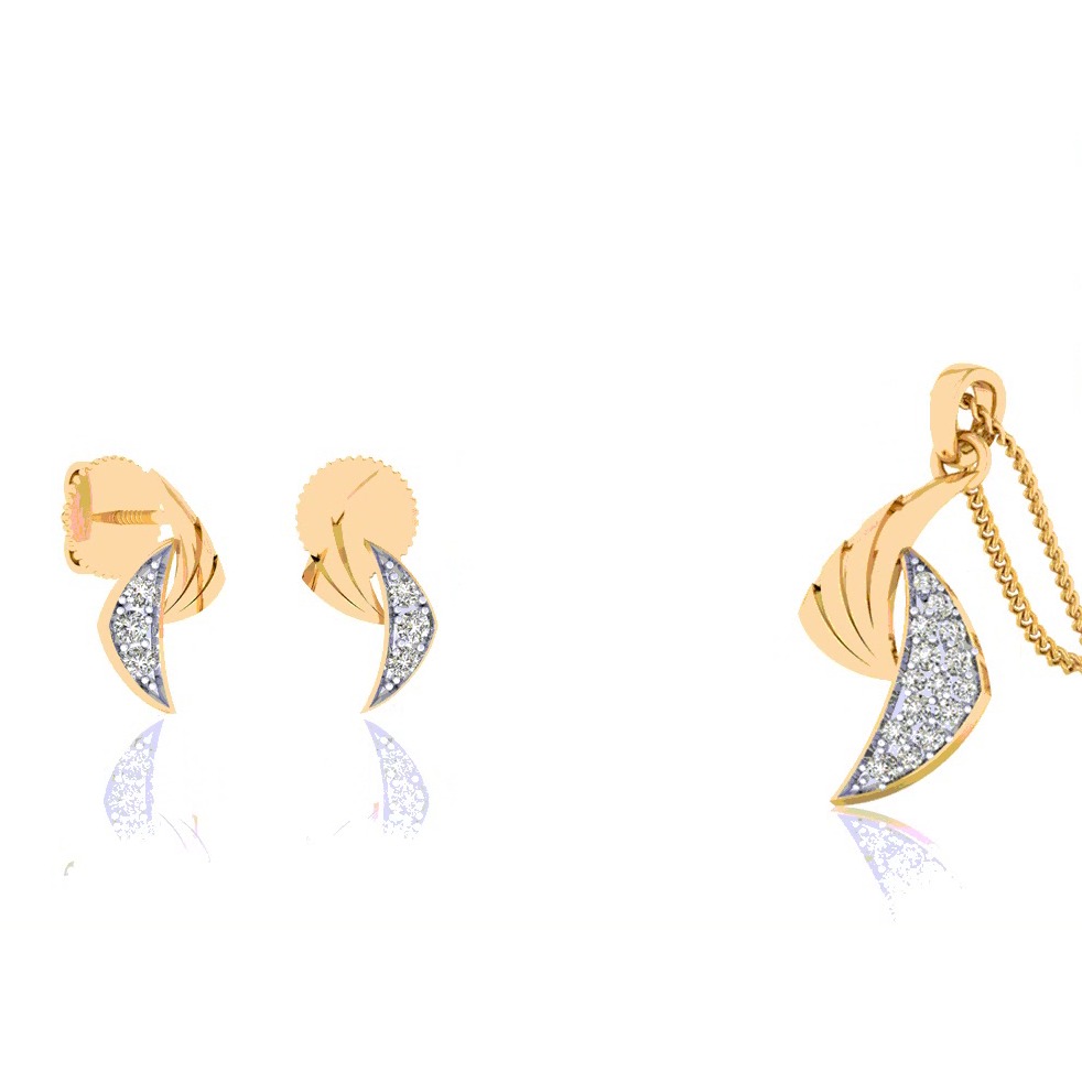 fancy curves pendant