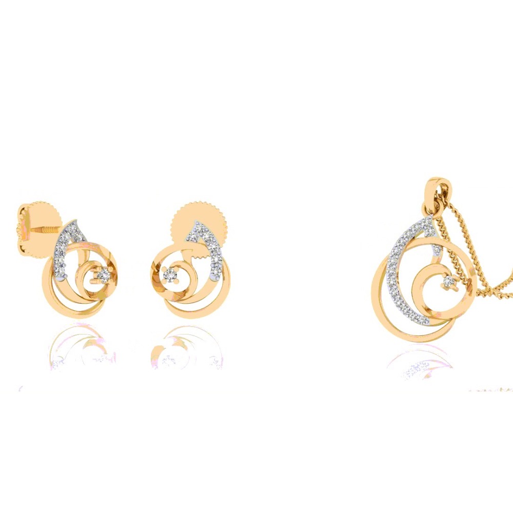fancy curves pendant