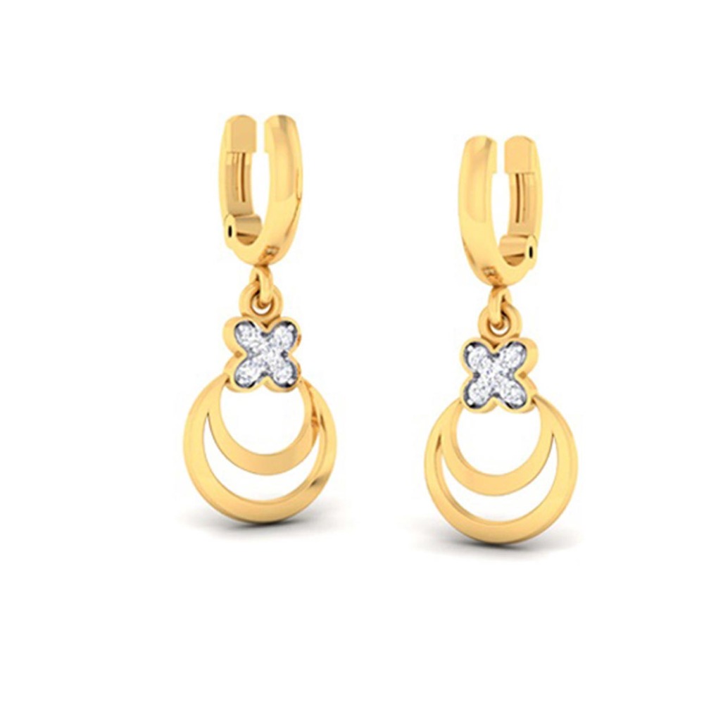 GOLD DIAMOND EARRING
