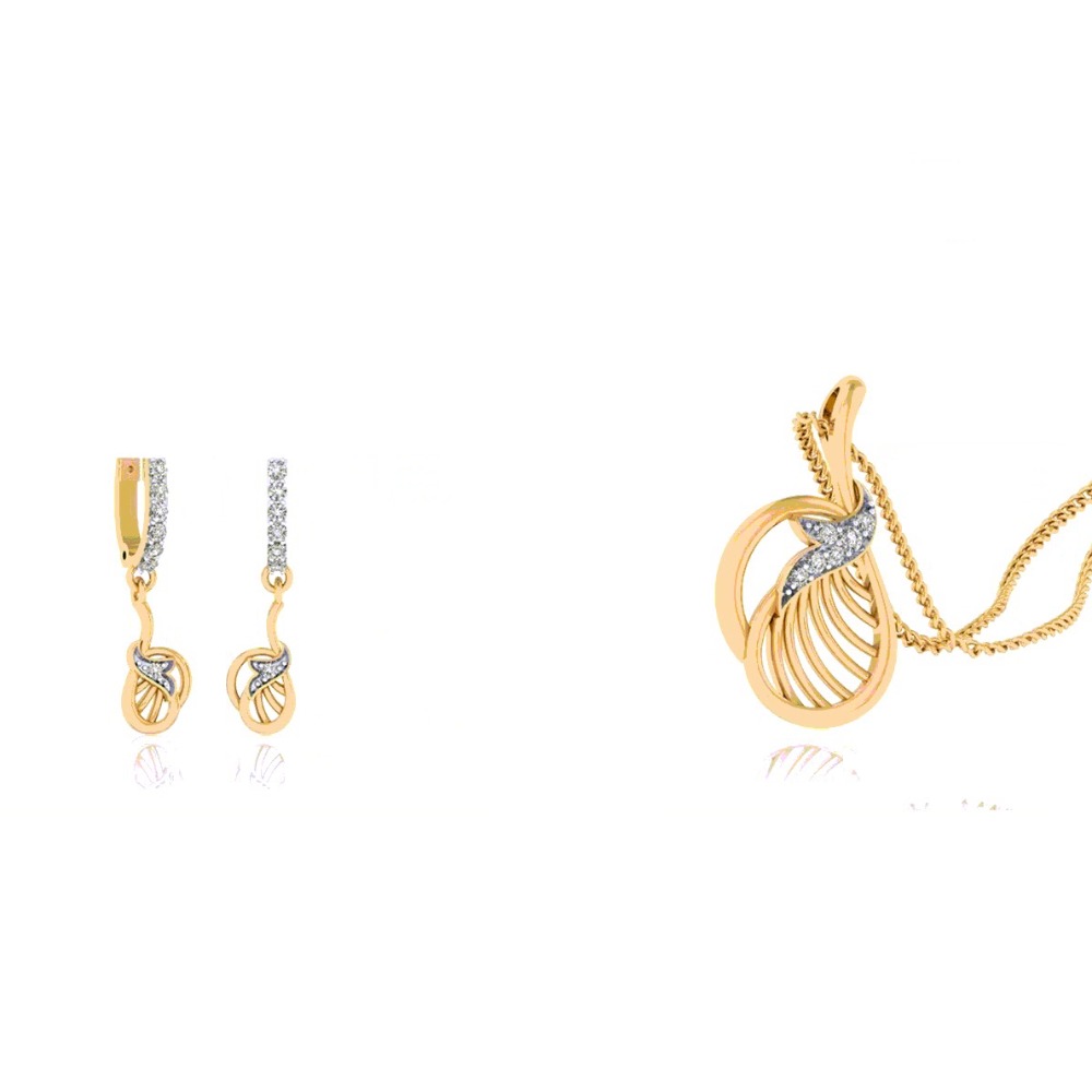 jaliwork pendant set