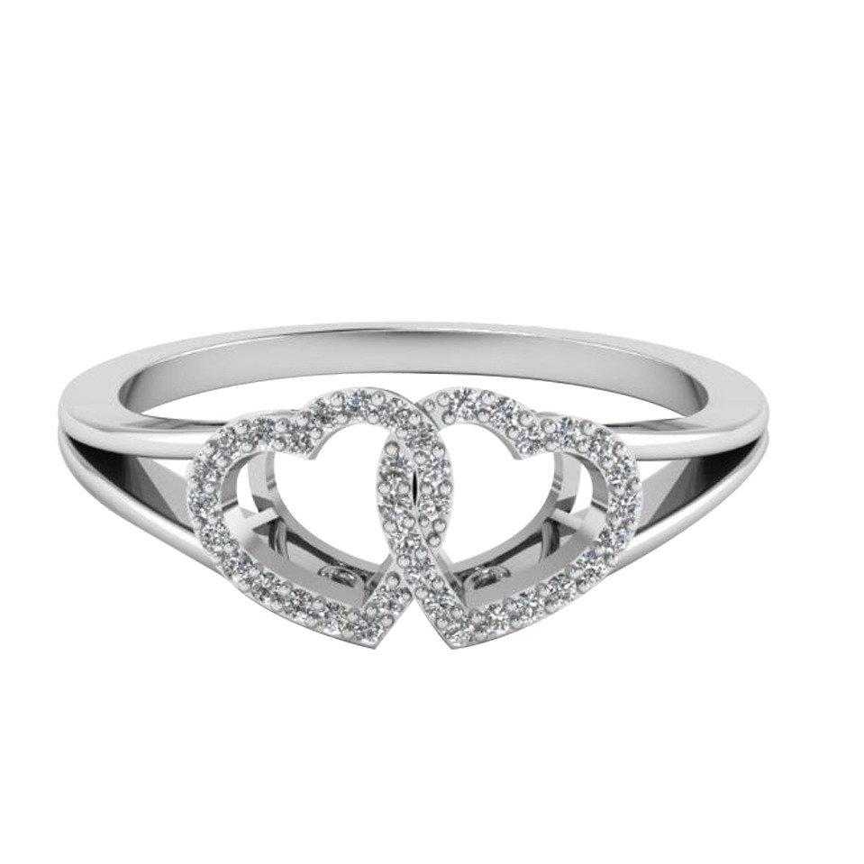 14kt heart ring