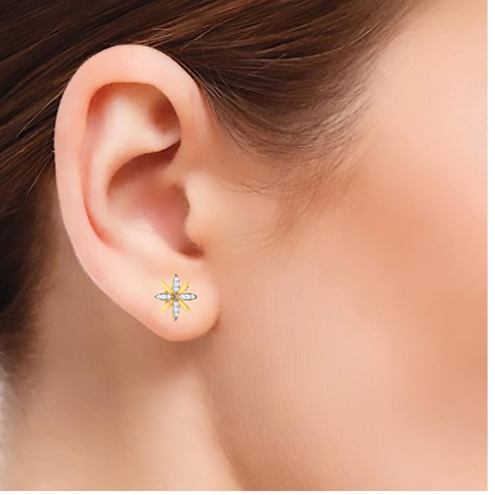 FLOWER EARRING - Image 2