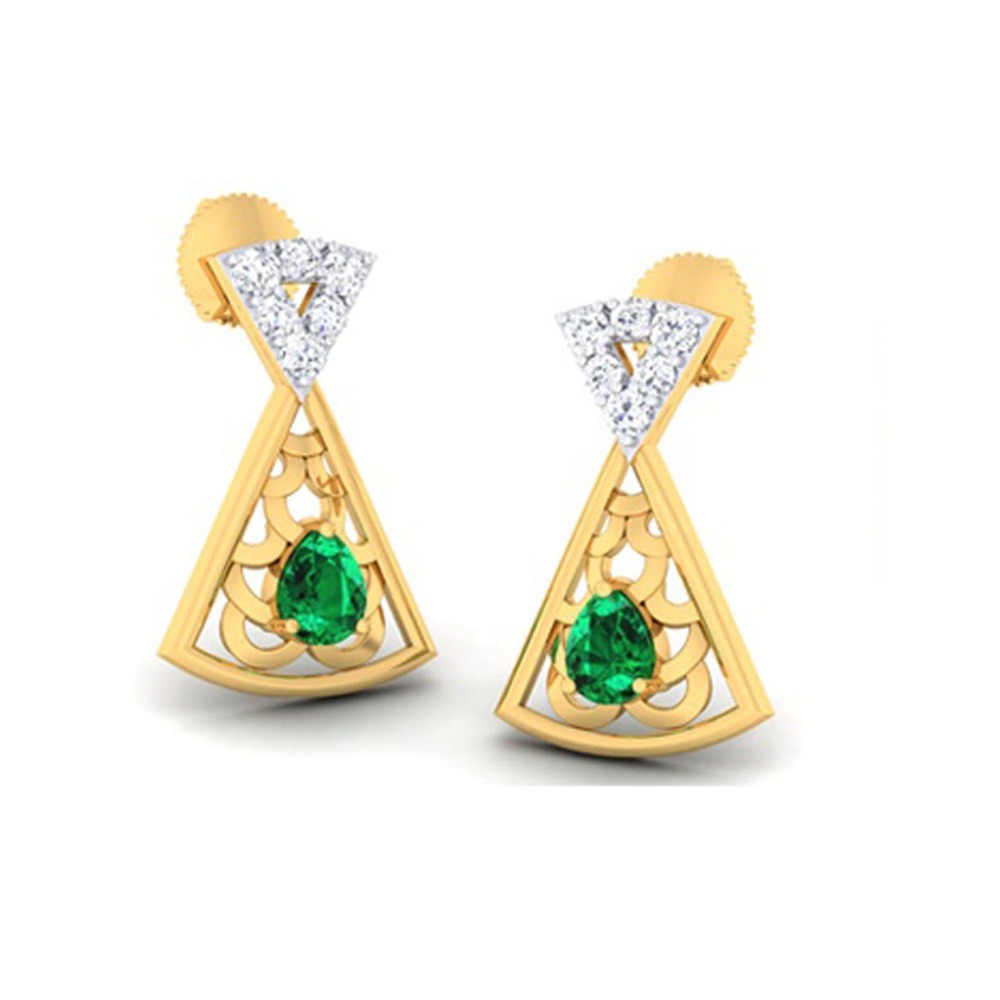 triangle shape earring
