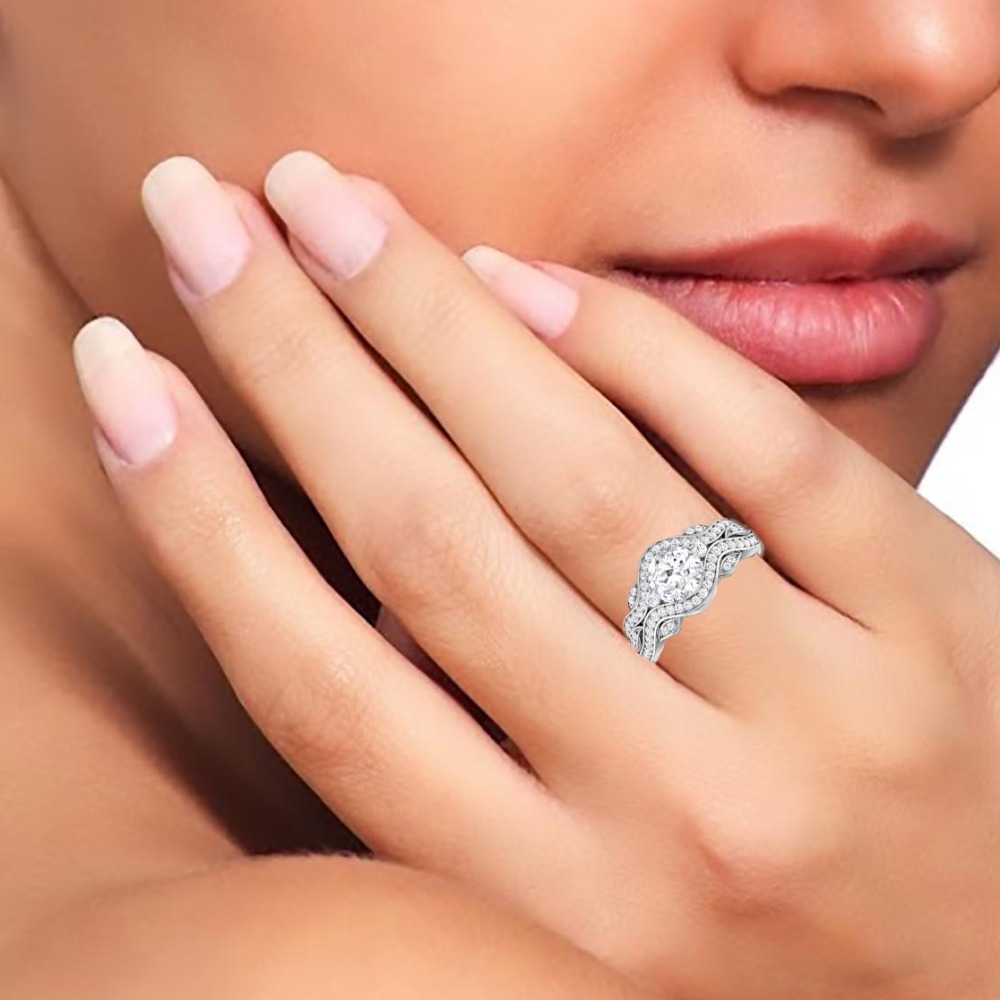 14KT SILVER DESIGNER RING - Image 2