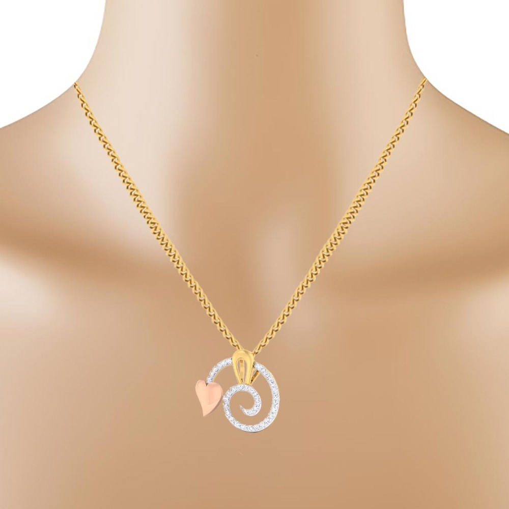 fancy curves pendant - Image 2