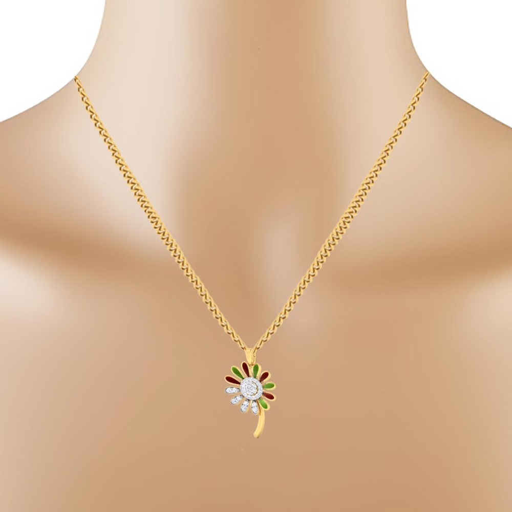 flower pendant - Image 2