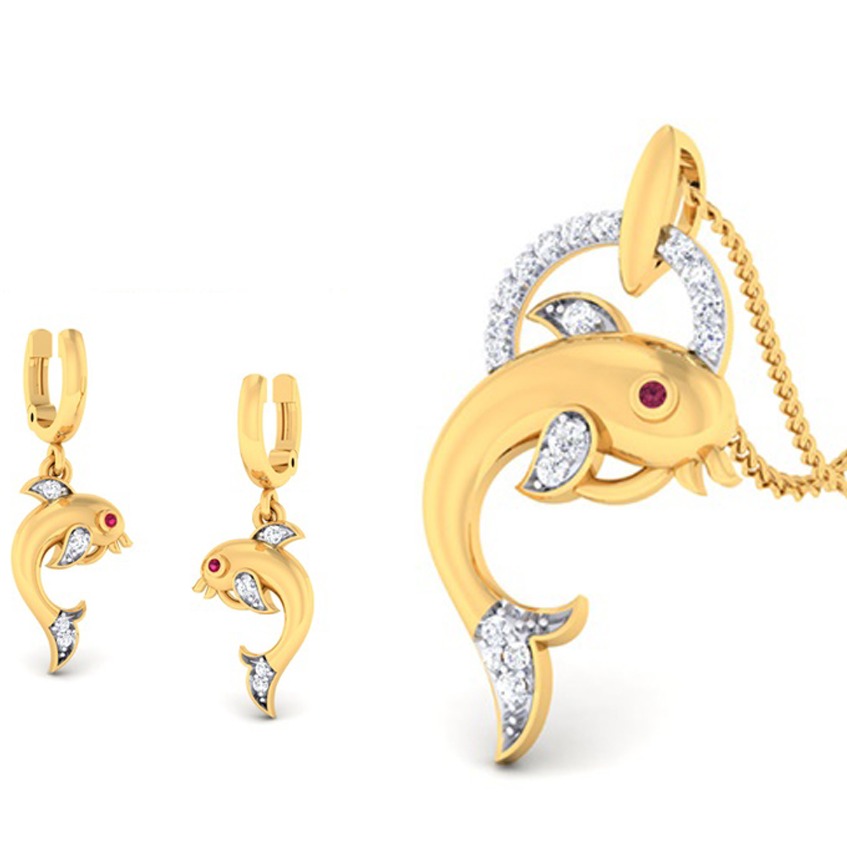 fish pendant set