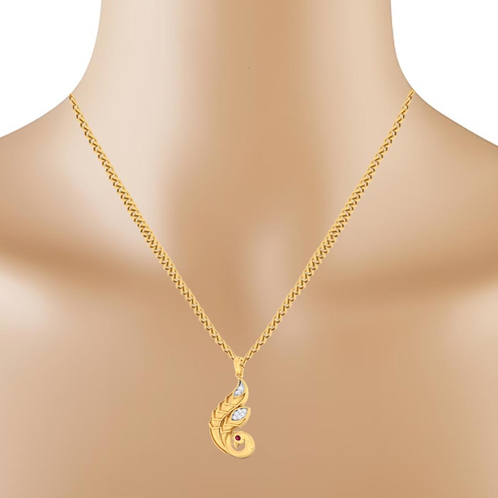 peacock pendant - Image 2
