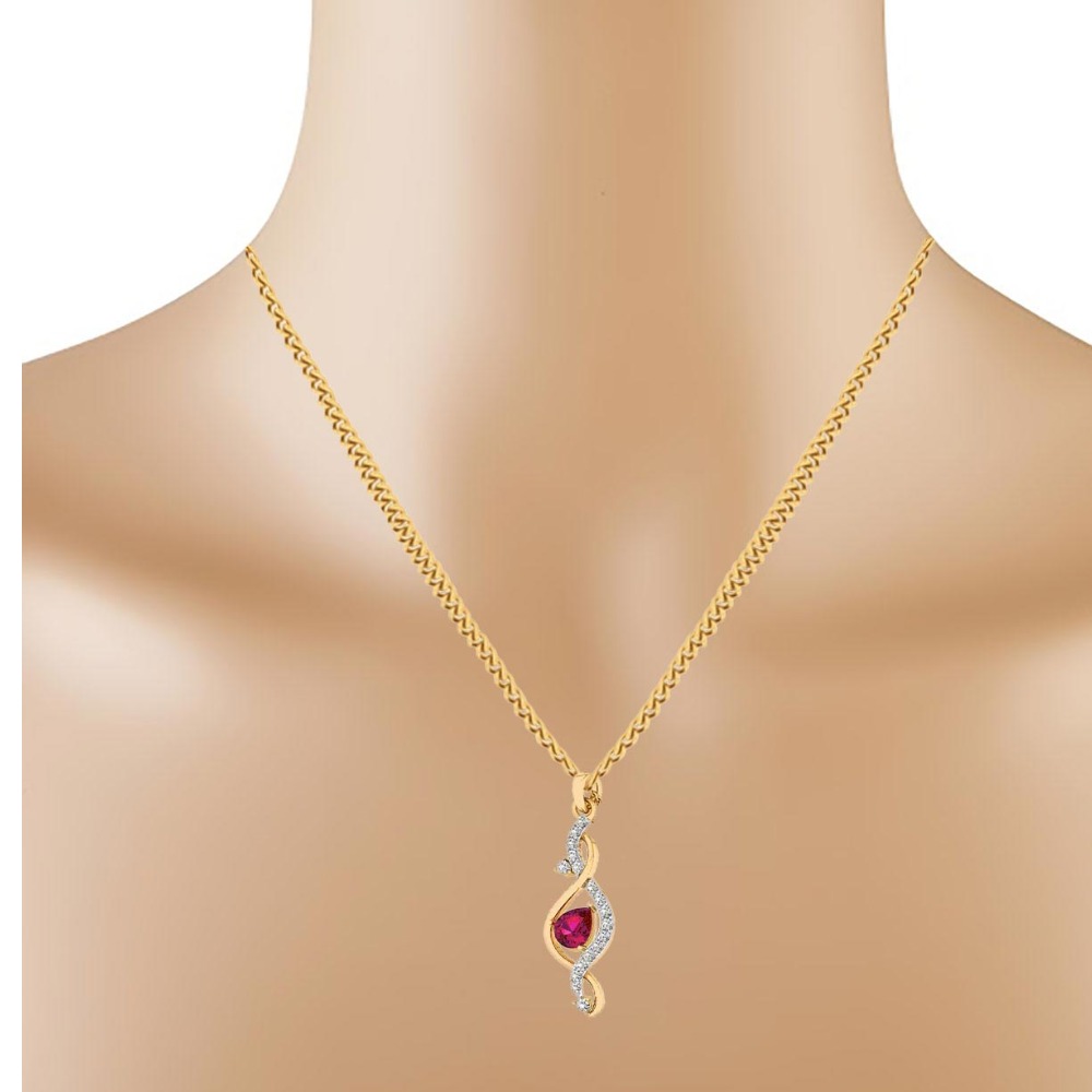 PEAR STONE PENDENT - Image 2